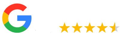 google reviews badge showing 4.7 rating